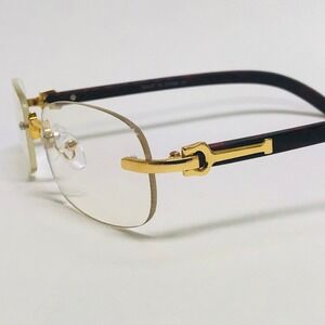 Men Glasses Buffs Clear Lens Migos Cholo Sophisticated Grain Arms Eyeglasses New